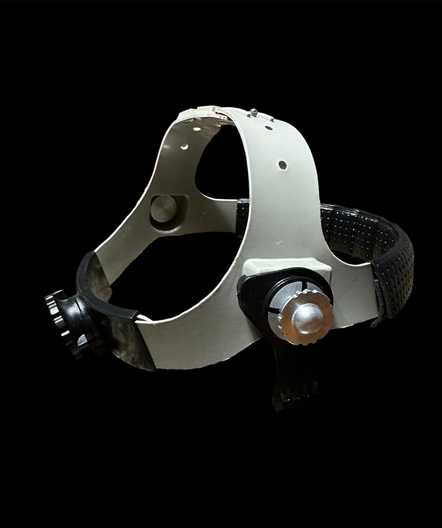 Headgear/aluminum fastener